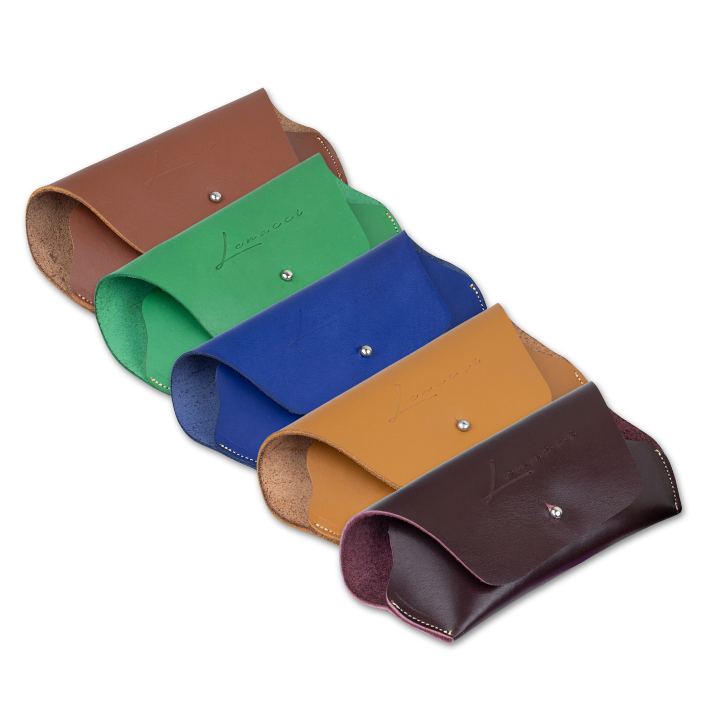 Clips(2en1): Lenacci LN-5102 C6 Noir/ Marron griffé