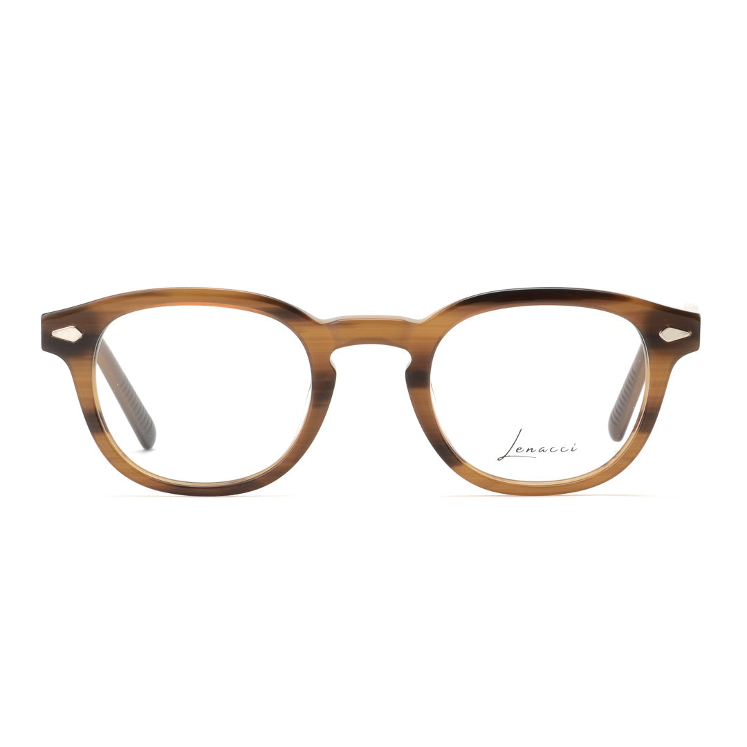 Clips(2en1): Lenacci LN-5102 C6 Noir/ Marron griffé